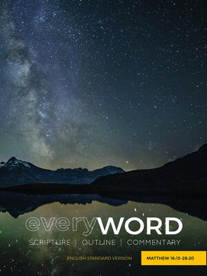 cover image of everyWORD Matthew 16